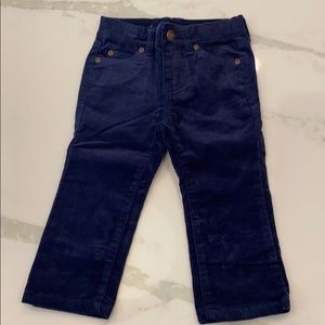 NWT Janie + Jack Navy Corduroy Pants